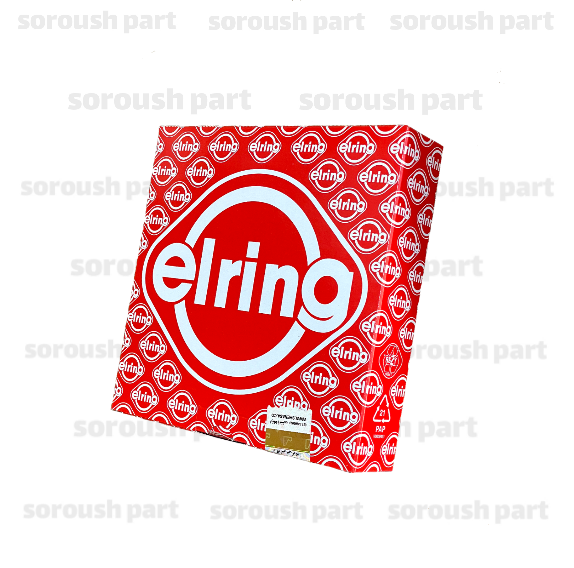 کاسه نمد جلوی میل لنگ (ELRING الرینگ) اصلی شناسه دار اتوبوس بنز ۴۵۷