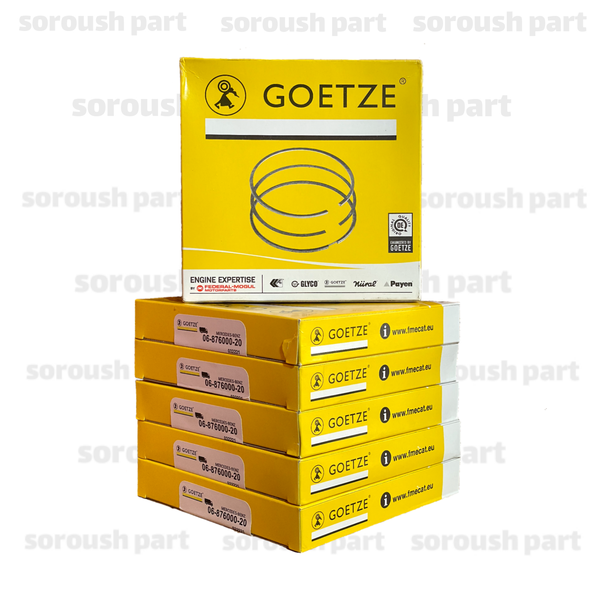 رینگ موتور (GOETZE گوتزه) چینی اتوبوس بنز ۴۵۷